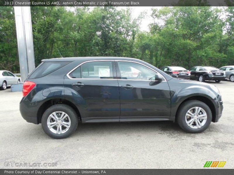 Ashen Gray Metallic / Light Titanium/Jet Black 2013 Chevrolet Equinox LS AWD