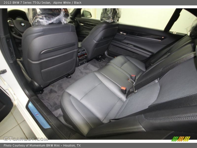 Alpine White / Black 2013 BMW 7 Series 750Li Sedan