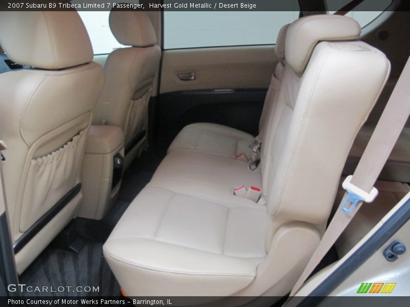 Harvest Gold Metallic / Desert Beige 2007 Subaru B9 Tribeca Limited 7 Passenger