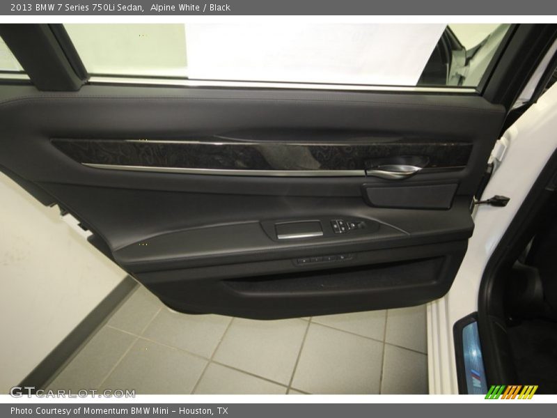 Alpine White / Black 2013 BMW 7 Series 750Li Sedan