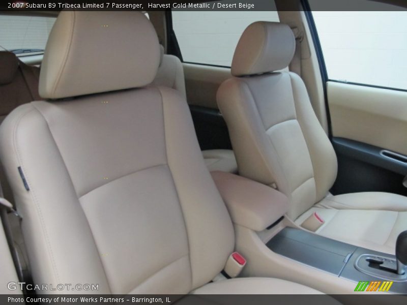 Harvest Gold Metallic / Desert Beige 2007 Subaru B9 Tribeca Limited 7 Passenger