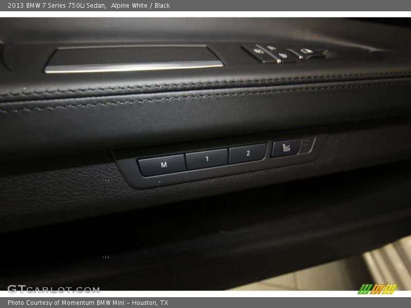 Alpine White / Black 2013 BMW 7 Series 750Li Sedan