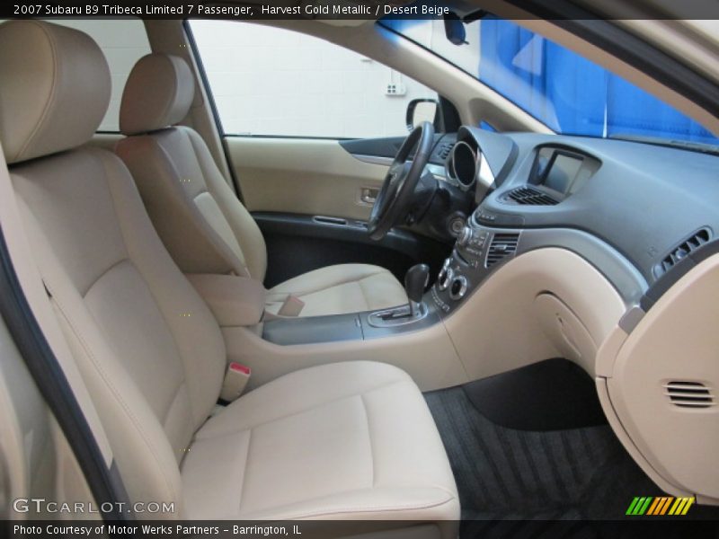 Harvest Gold Metallic / Desert Beige 2007 Subaru B9 Tribeca Limited 7 Passenger