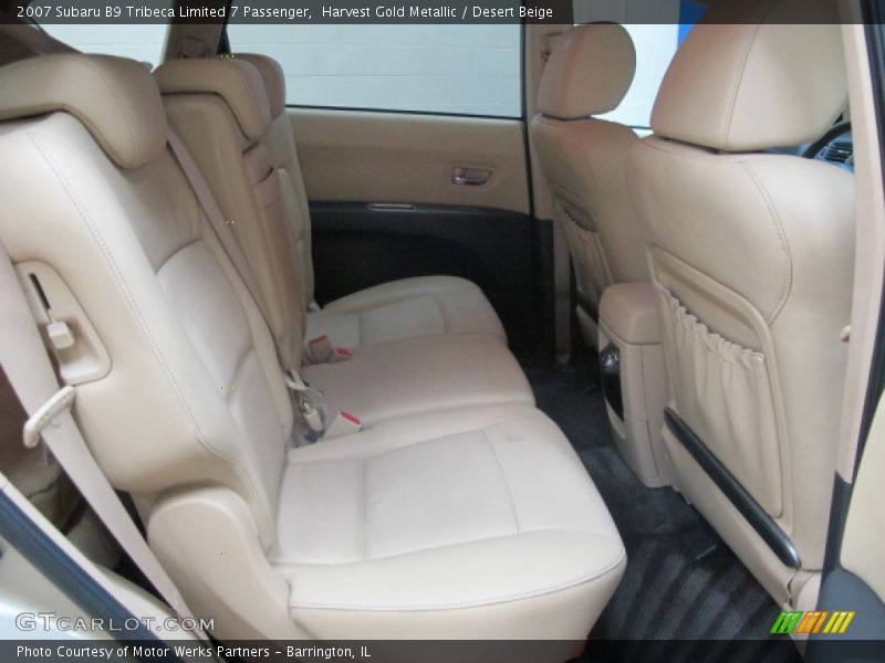 Harvest Gold Metallic / Desert Beige 2007 Subaru B9 Tribeca Limited 7 Passenger