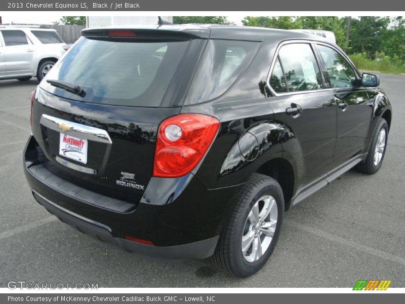Black / Jet Black 2013 Chevrolet Equinox LS