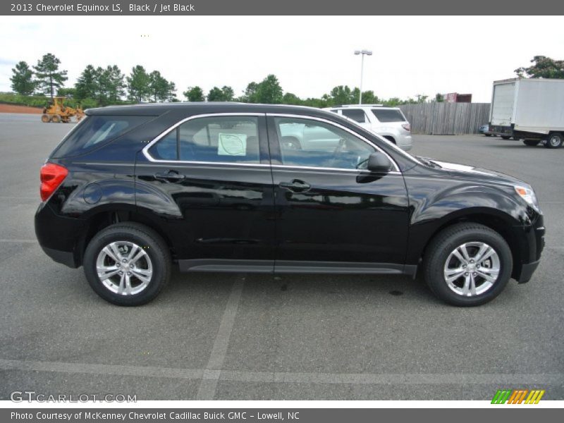 Black / Jet Black 2013 Chevrolet Equinox LS