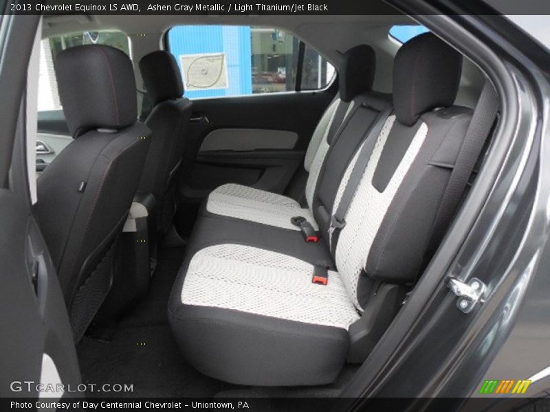 Ashen Gray Metallic / Light Titanium/Jet Black 2013 Chevrolet Equinox LS AWD