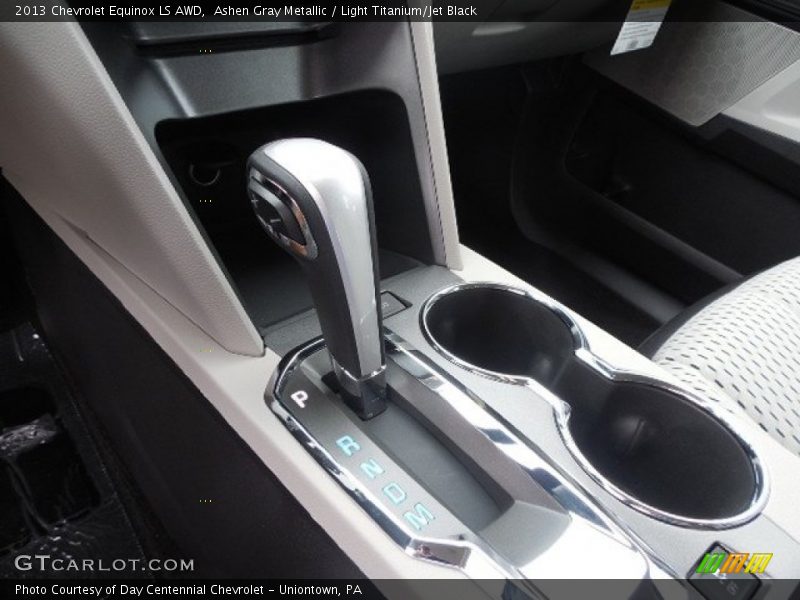 Ashen Gray Metallic / Light Titanium/Jet Black 2013 Chevrolet Equinox LS AWD