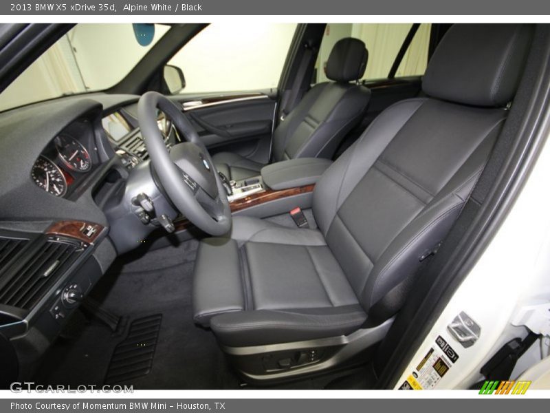 Alpine White / Black 2013 BMW X5 xDrive 35d