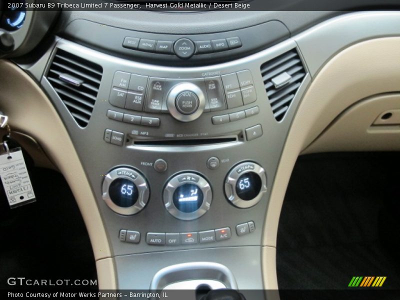 Harvest Gold Metallic / Desert Beige 2007 Subaru B9 Tribeca Limited 7 Passenger