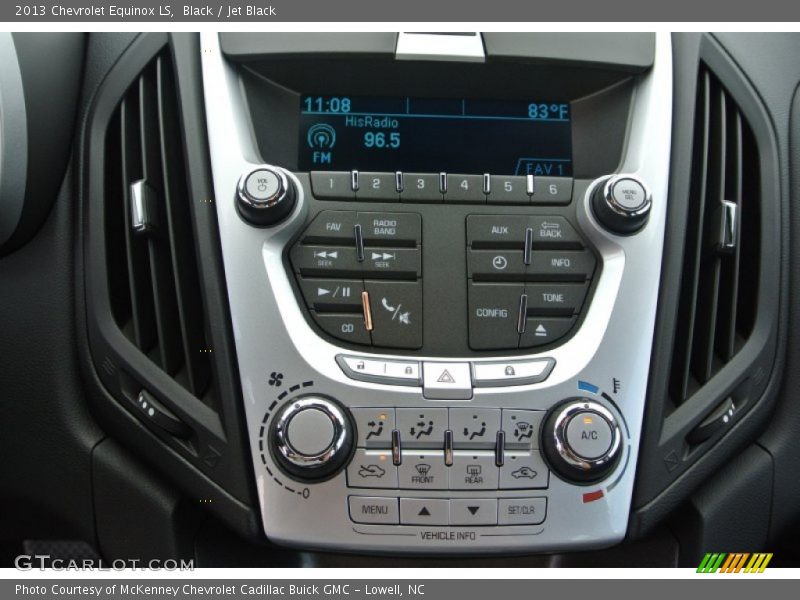 Black / Jet Black 2013 Chevrolet Equinox LS