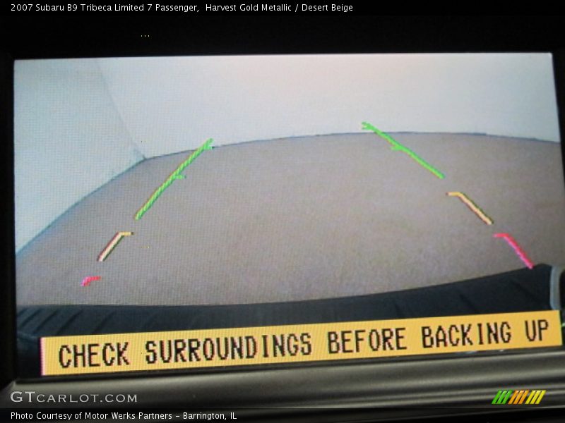 Harvest Gold Metallic / Desert Beige 2007 Subaru B9 Tribeca Limited 7 Passenger