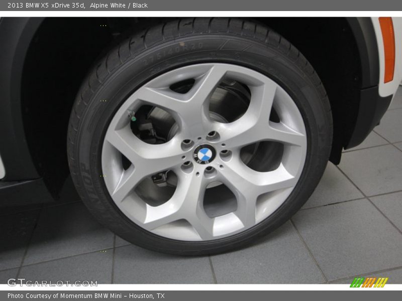 Alpine White / Black 2013 BMW X5 xDrive 35d