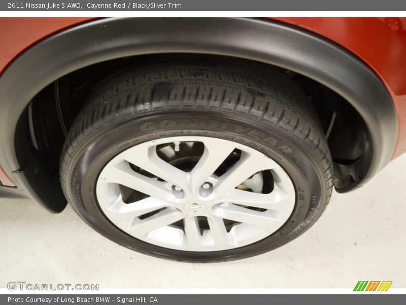 Cayenne Red / Black/Silver Trim 2011 Nissan Juke S AWD
