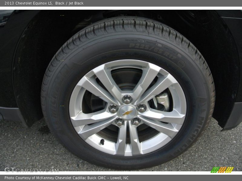Black / Jet Black 2013 Chevrolet Equinox LS