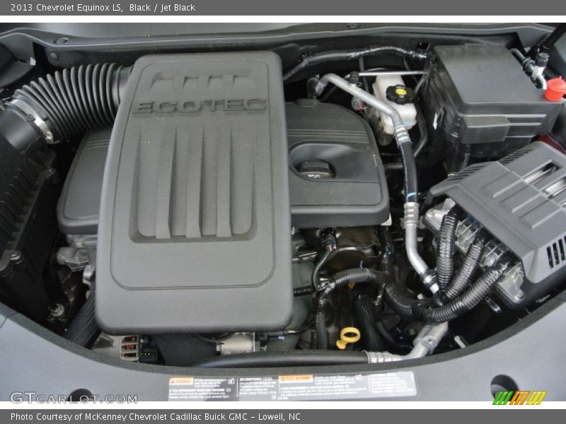 Black / Jet Black 2013 Chevrolet Equinox LS
