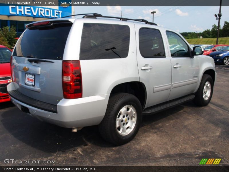 Silver Ice Metallic / Ebony 2013 Chevrolet Tahoe LT 4x4