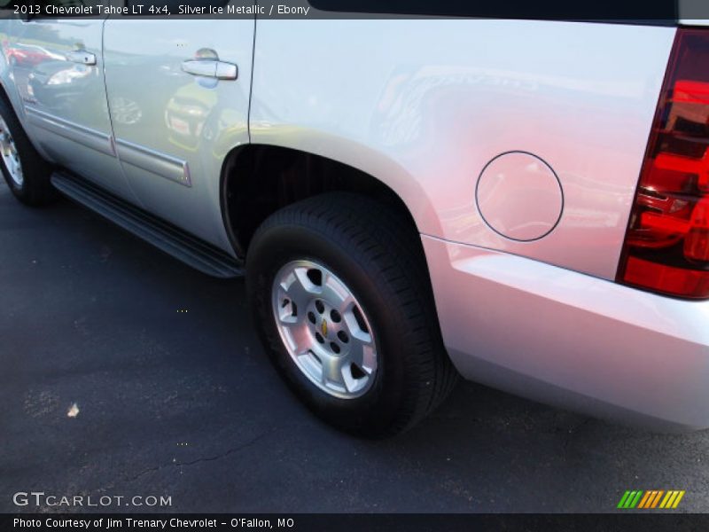 Silver Ice Metallic / Ebony 2013 Chevrolet Tahoe LT 4x4