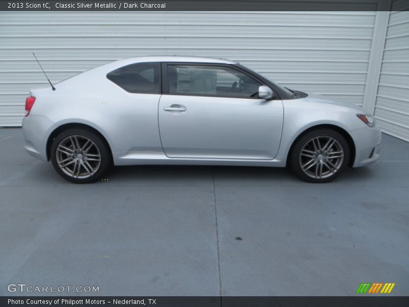 Classic Silver Metallic / Dark Charcoal 2013 Scion tC