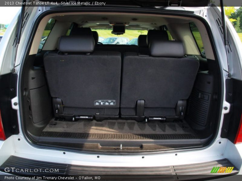 Silver Ice Metallic / Ebony 2013 Chevrolet Tahoe LT 4x4