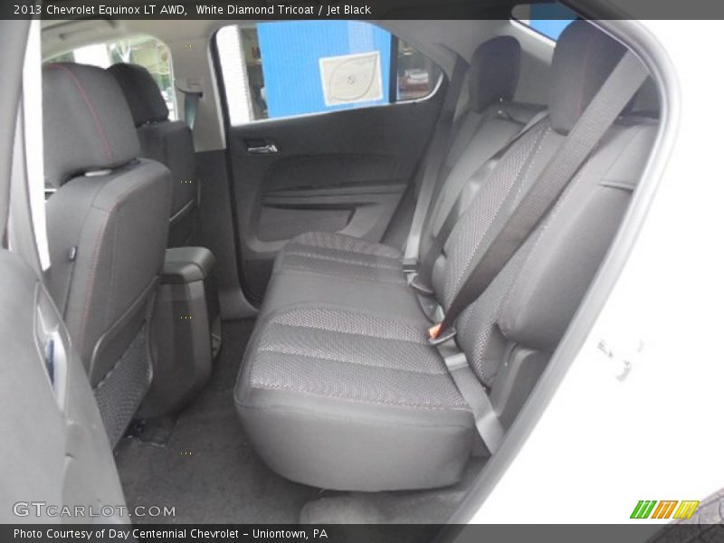 White Diamond Tricoat / Jet Black 2013 Chevrolet Equinox LT AWD