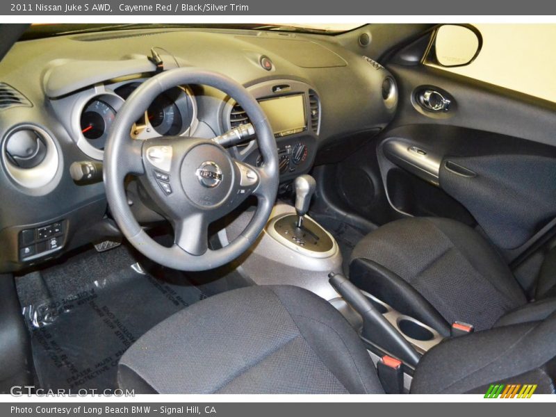 Cayenne Red / Black/Silver Trim 2011 Nissan Juke S AWD