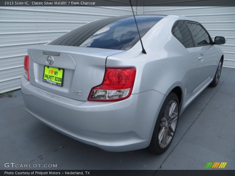 Classic Silver Metallic / Dark Charcoal 2013 Scion tC