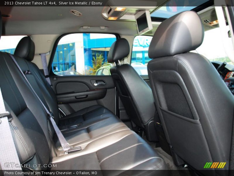 Silver Ice Metallic / Ebony 2013 Chevrolet Tahoe LT 4x4
