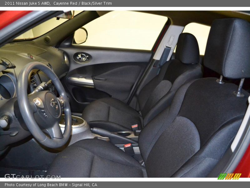 Cayenne Red / Black/Silver Trim 2011 Nissan Juke S AWD
