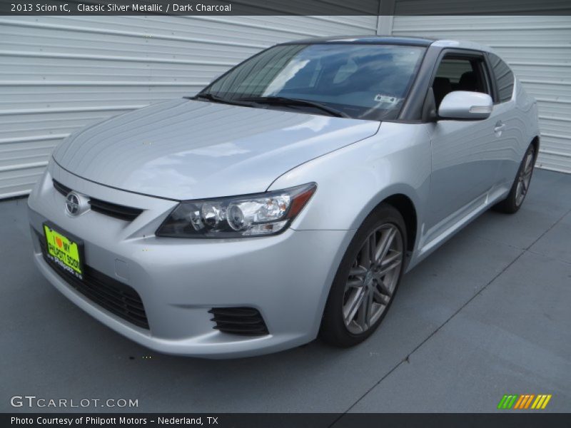 Classic Silver Metallic / Dark Charcoal 2013 Scion tC