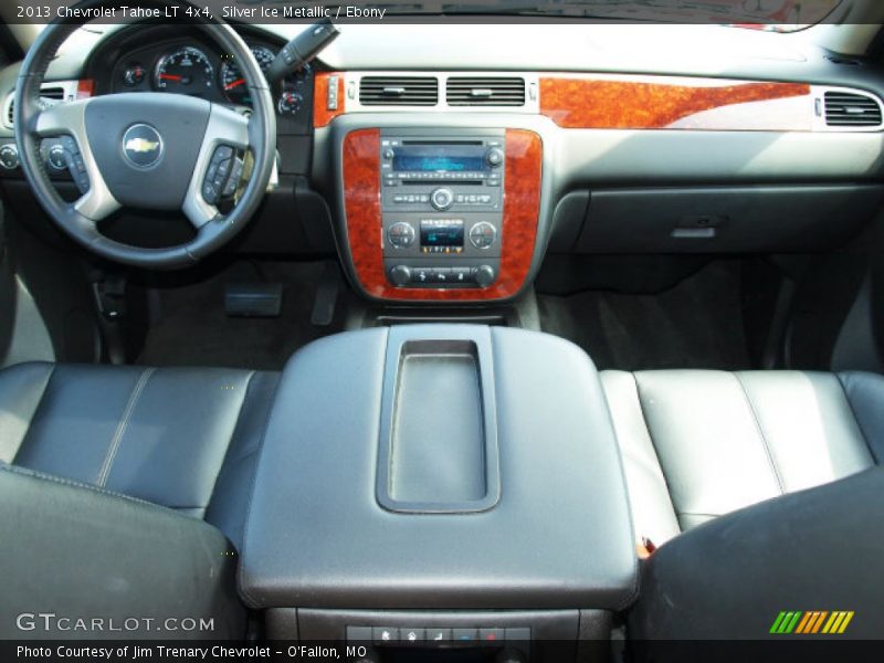 Silver Ice Metallic / Ebony 2013 Chevrolet Tahoe LT 4x4