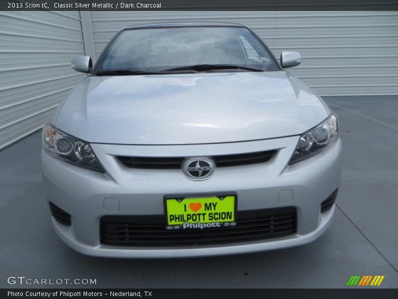 Classic Silver Metallic / Dark Charcoal 2013 Scion tC