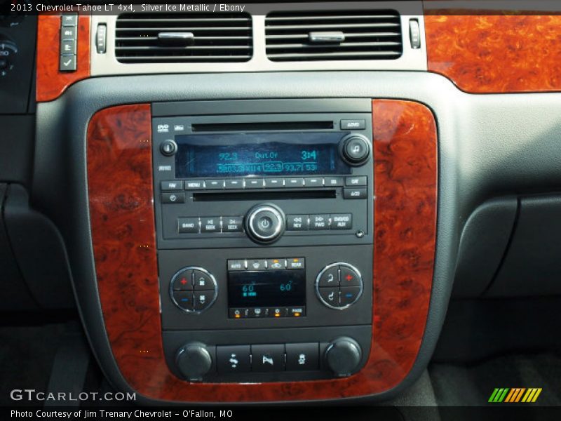 Silver Ice Metallic / Ebony 2013 Chevrolet Tahoe LT 4x4