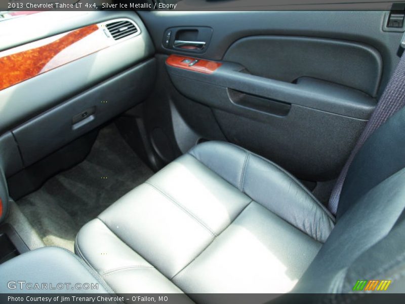 Silver Ice Metallic / Ebony 2013 Chevrolet Tahoe LT 4x4