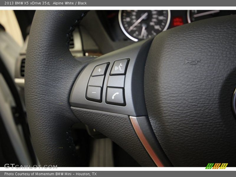 Alpine White / Black 2013 BMW X5 xDrive 35d