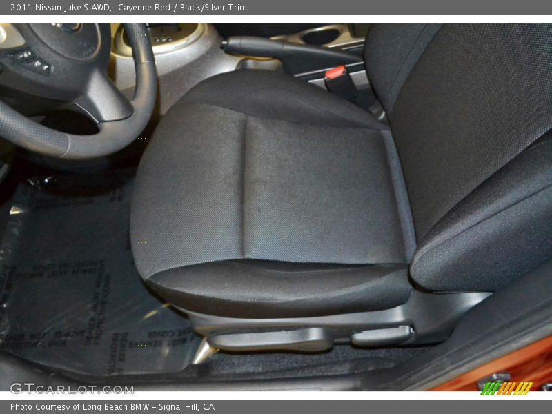 Cayenne Red / Black/Silver Trim 2011 Nissan Juke S AWD