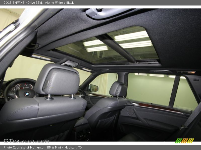 Alpine White / Black 2013 BMW X5 xDrive 35d