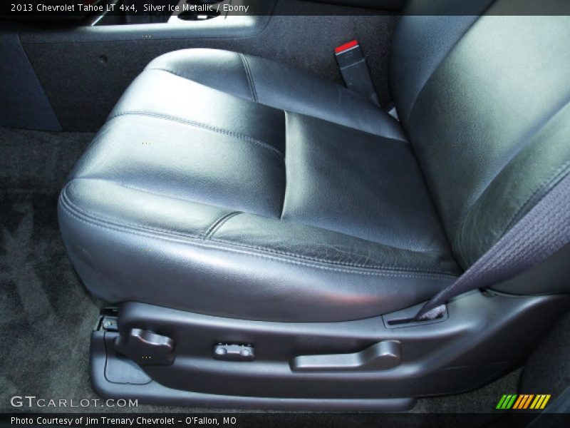 Silver Ice Metallic / Ebony 2013 Chevrolet Tahoe LT 4x4