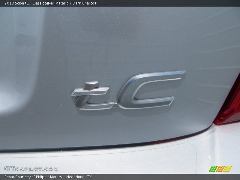 Classic Silver Metallic / Dark Charcoal 2013 Scion tC