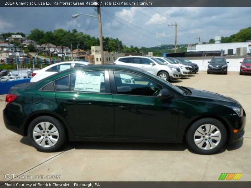  2014 Cruze LS Rainforest Green Metallic