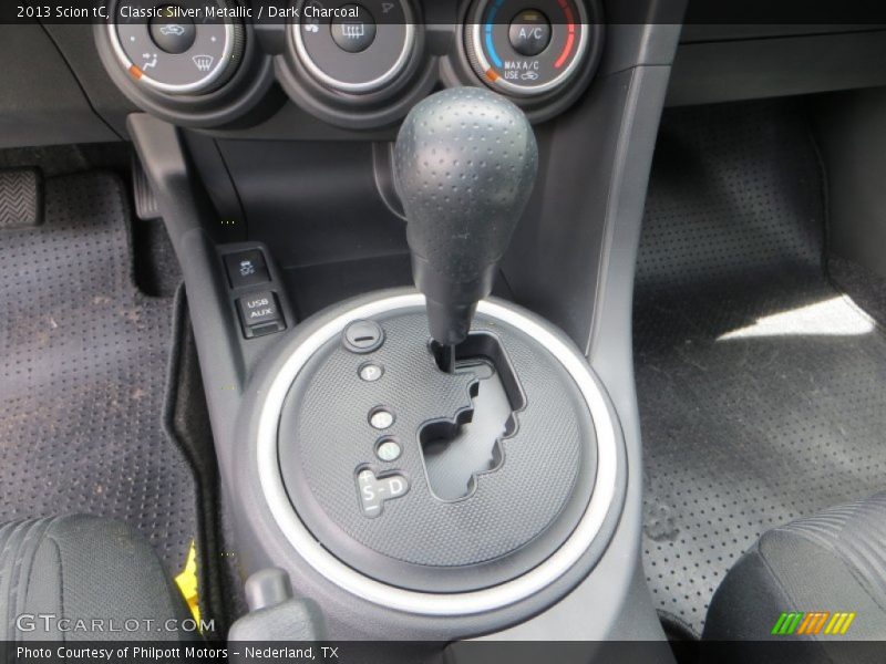 Classic Silver Metallic / Dark Charcoal 2013 Scion tC