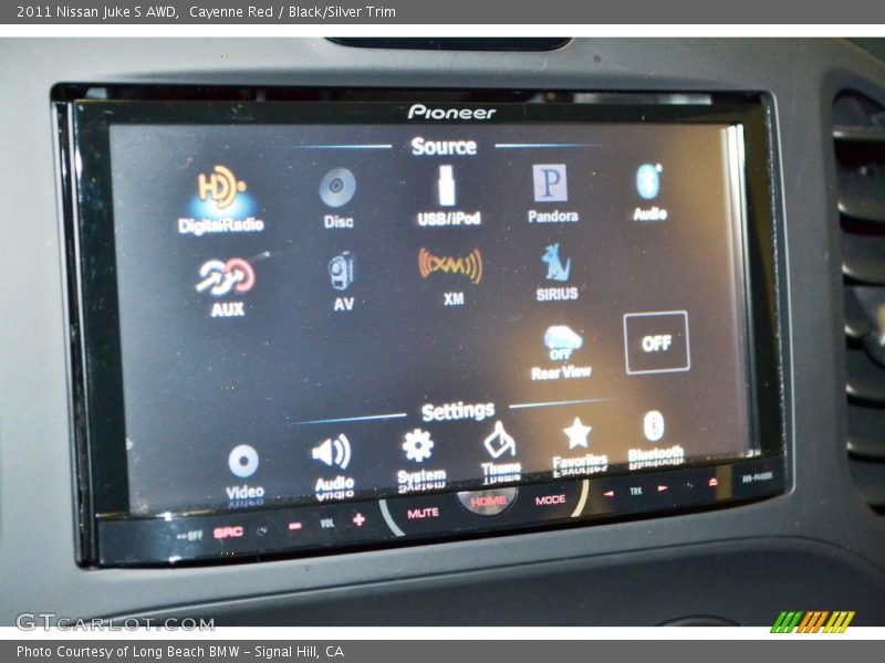 Cayenne Red / Black/Silver Trim 2011 Nissan Juke S AWD
