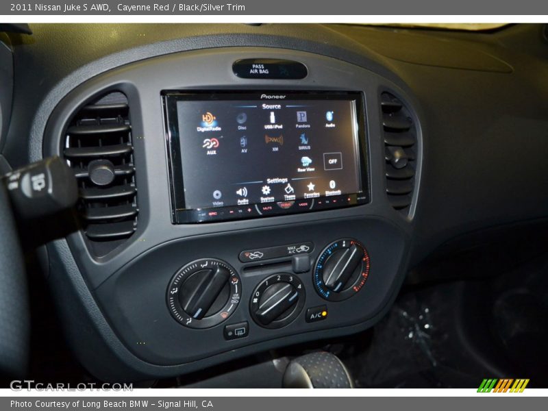 Cayenne Red / Black/Silver Trim 2011 Nissan Juke S AWD