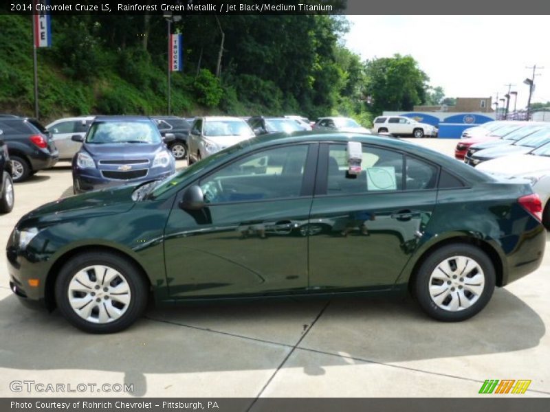  2014 Cruze LS Rainforest Green Metallic