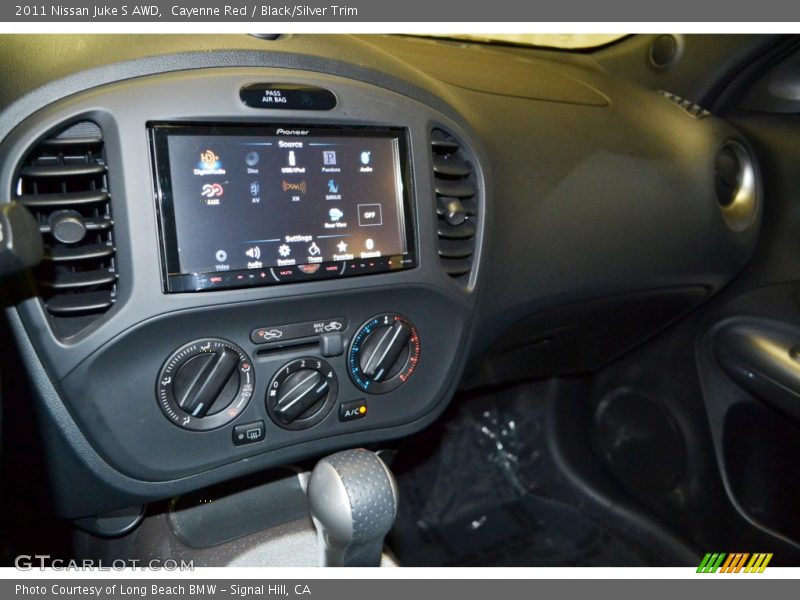 Cayenne Red / Black/Silver Trim 2011 Nissan Juke S AWD