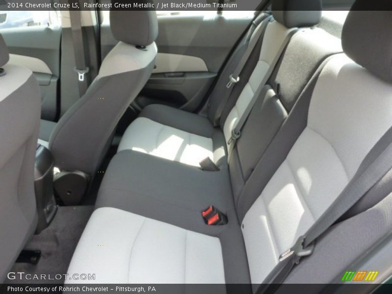 Rear Seat of 2014 Cruze LS