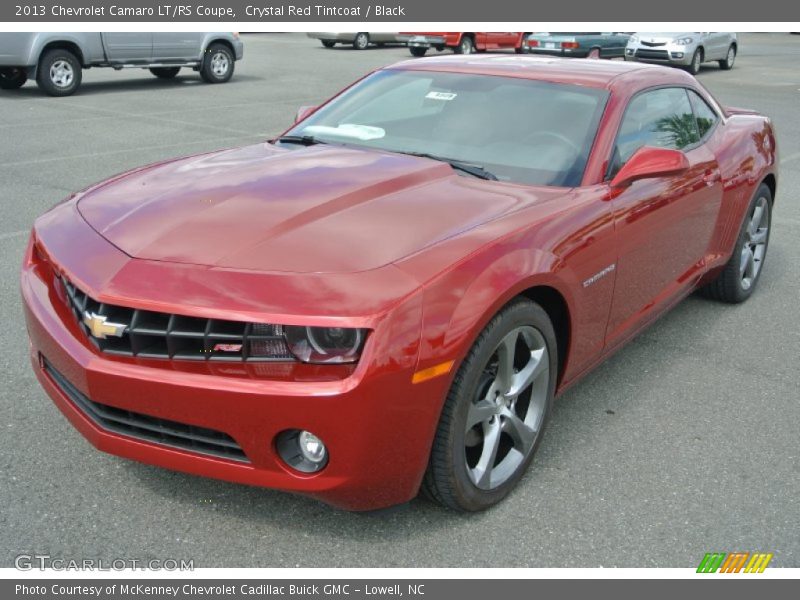 Crystal Red Tintcoat / Black 2013 Chevrolet Camaro LT/RS Coupe