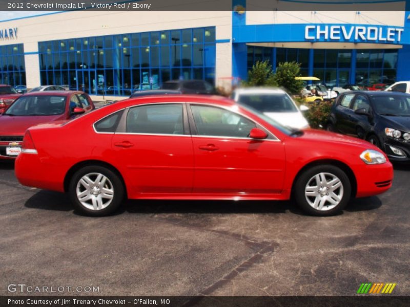 Victory Red / Ebony 2012 Chevrolet Impala LT