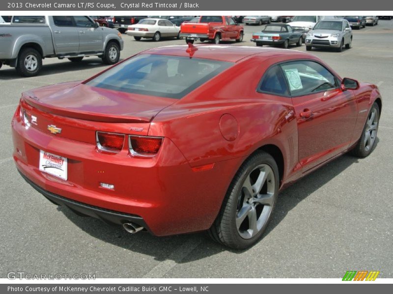 Crystal Red Tintcoat / Black 2013 Chevrolet Camaro LT/RS Coupe