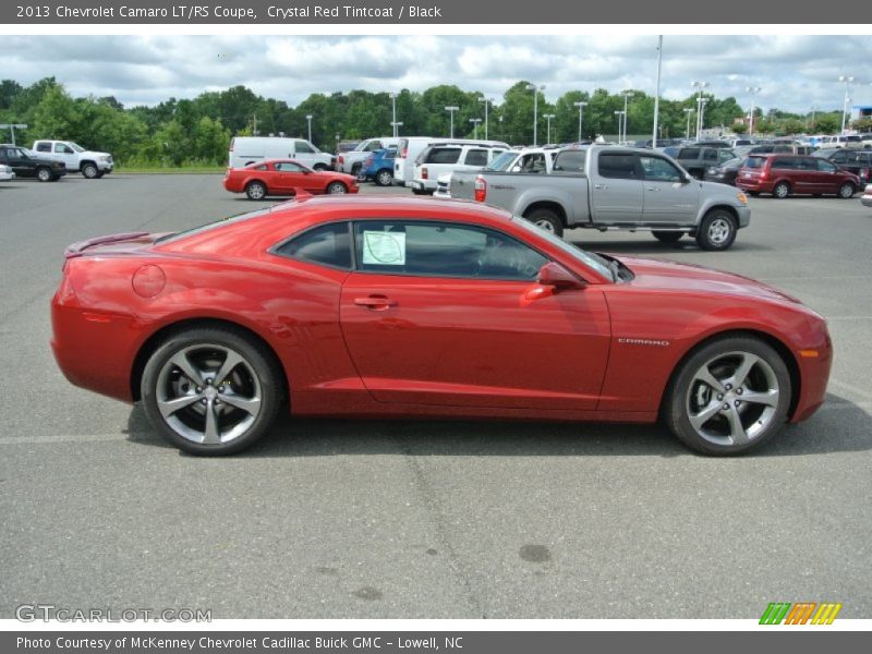 Crystal Red Tintcoat / Black 2013 Chevrolet Camaro LT/RS Coupe